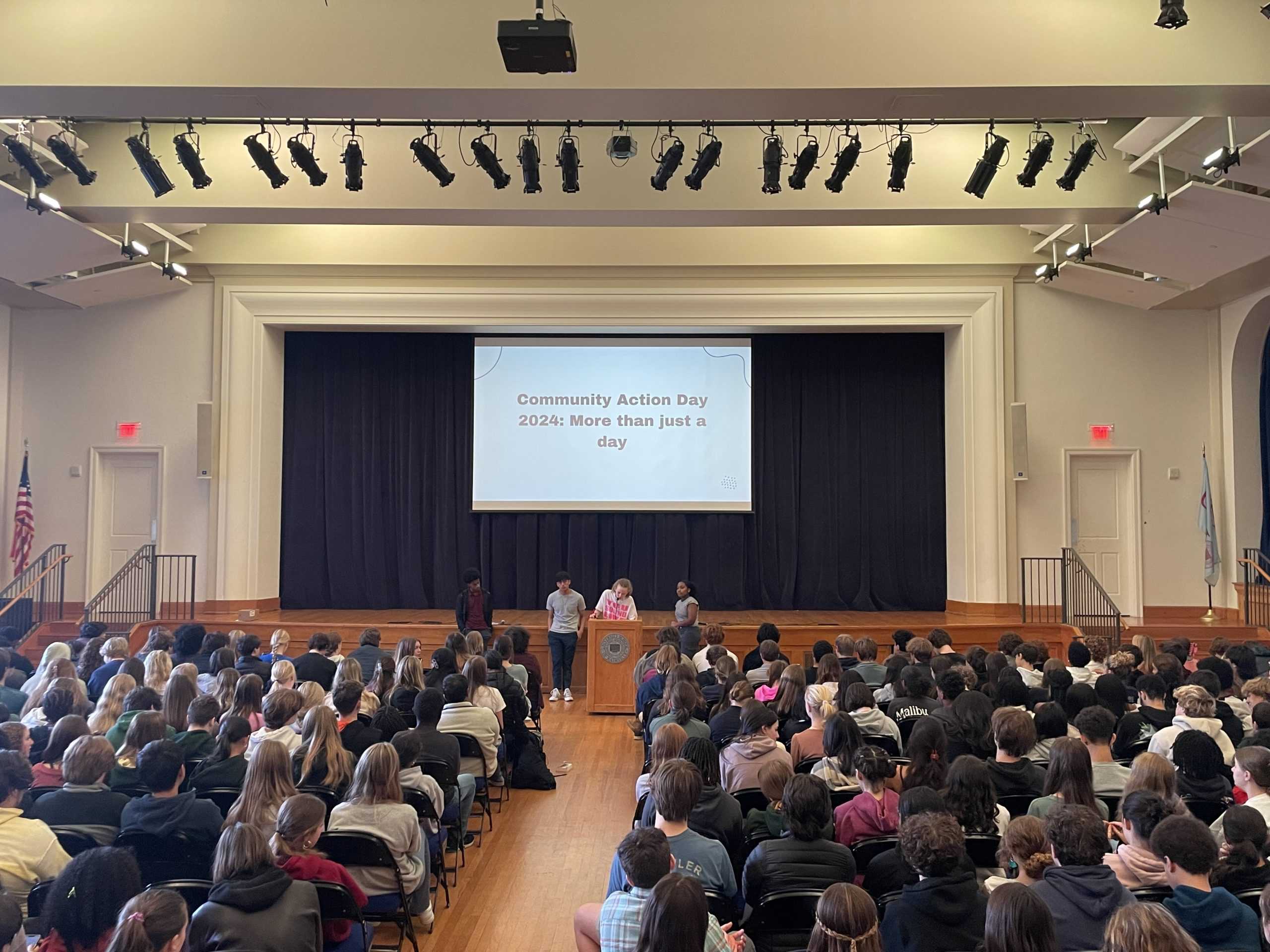 Students and faculty consider community service requirements