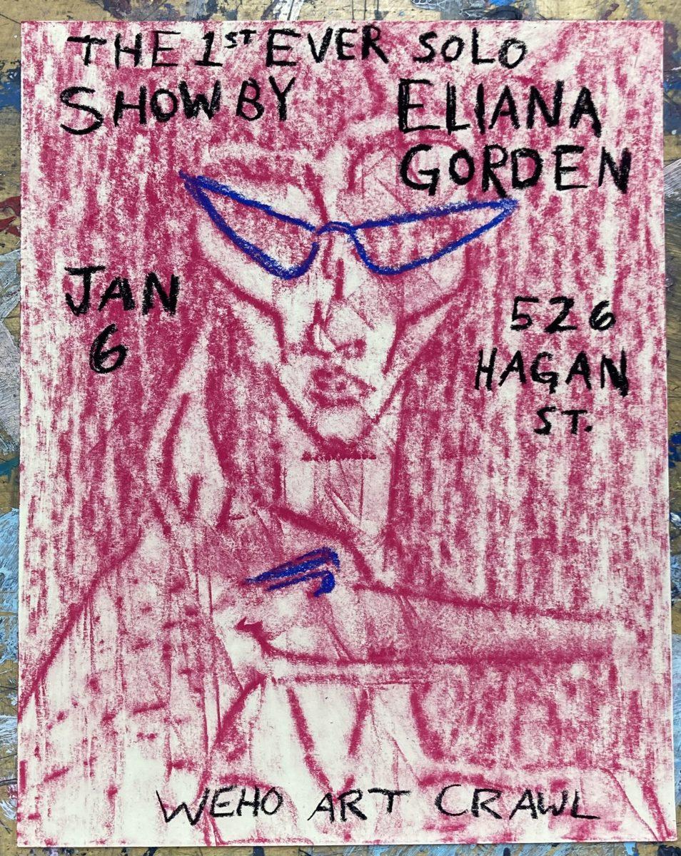 Eliana Gorden ‘24 hosts first solo art show