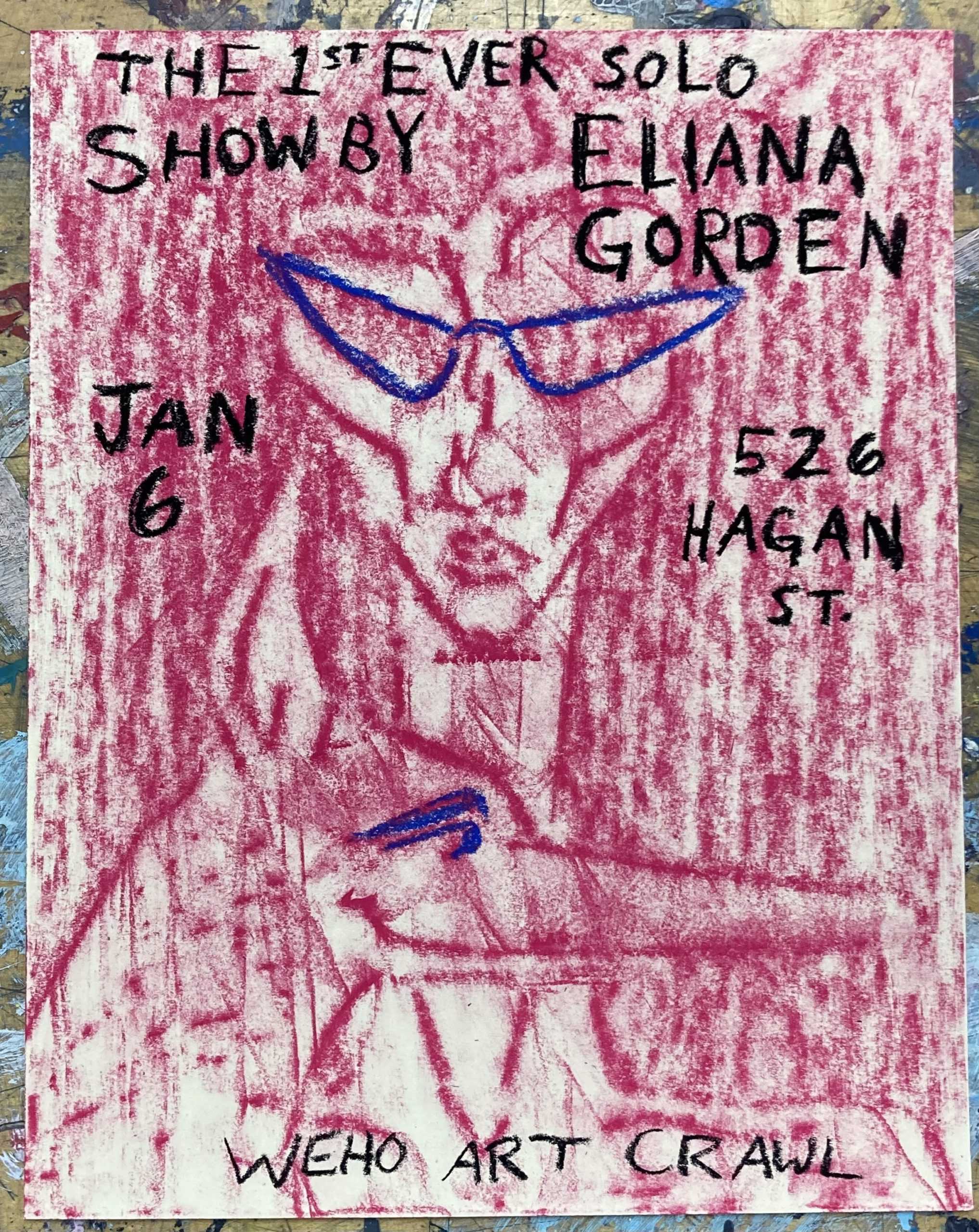 Eliana Gorden ‘24 hosts first solo art show