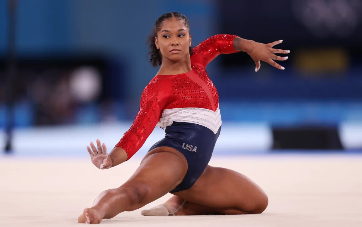 Jordan Chiles (via Getty Images).