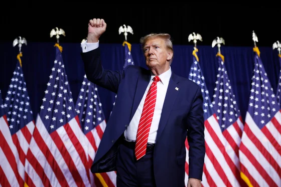 Donald Trump wins 2024 Presidential Election. (via NBC News)