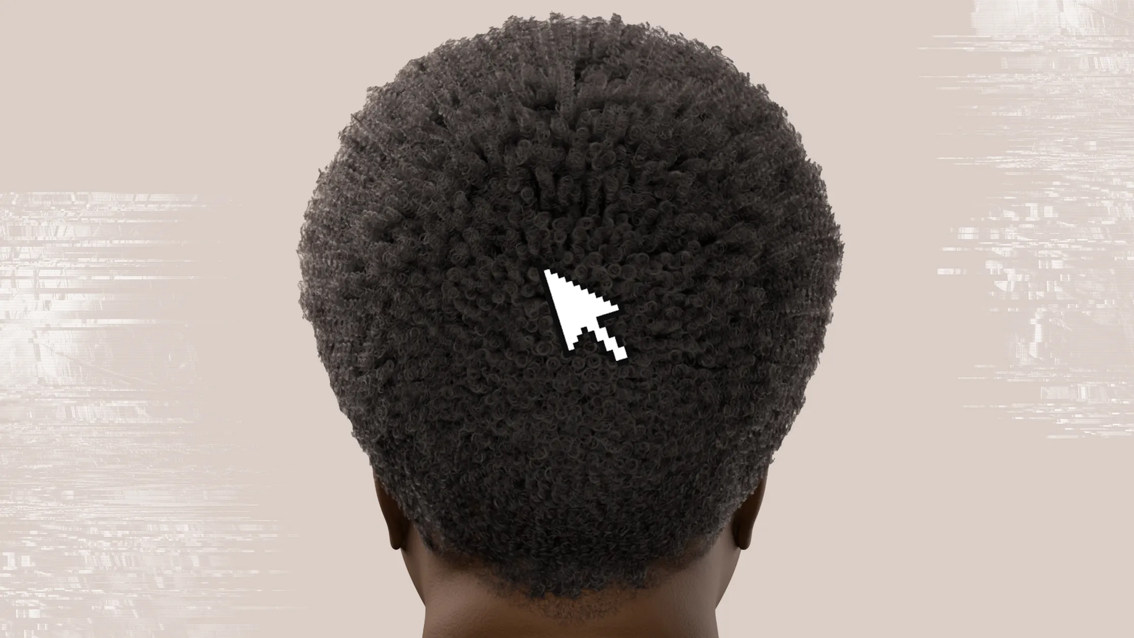 An example of the hair that A.M. Darke and Theodore Kim’s algorithm is capable of generating (via Darke and Kim)